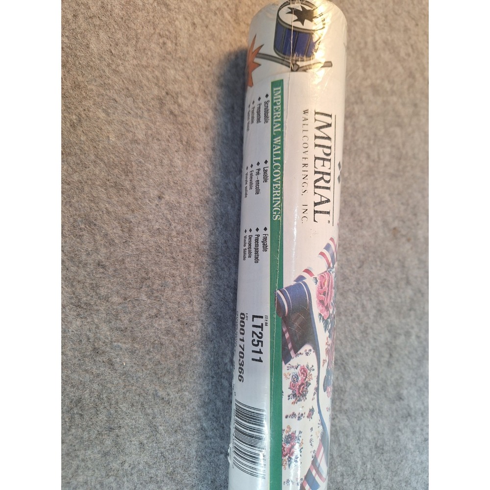 Vintage Looney Tunes  Warner Brothers Wallpaper 1 Roll NOS some damage